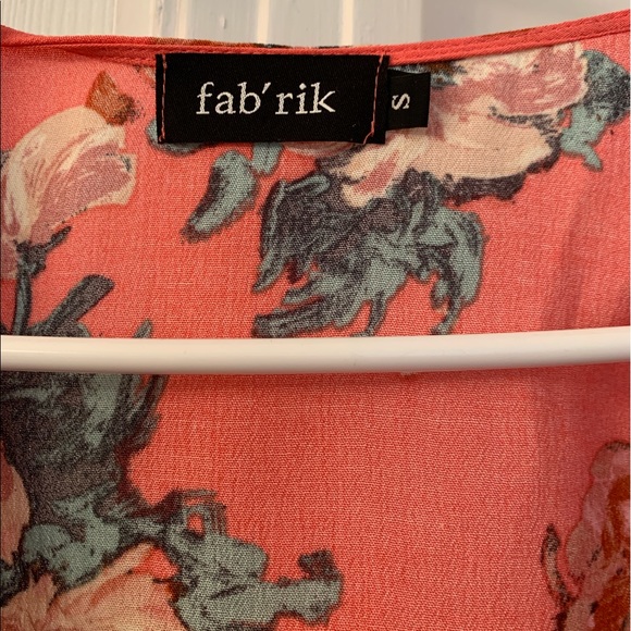 Floral open back wrap dress - Picture 3 of 7